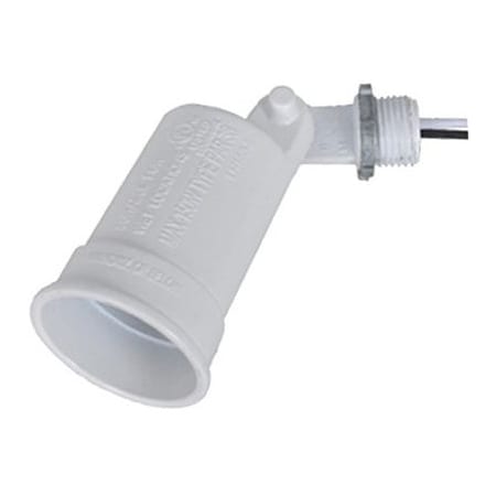 Hubbell ME WHT WP Porc Lamp LH150-2-W